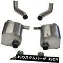 輸入マフラー Corsa Performance 14768BLK Sport Axle-Back Exhaust System Fits 15-19 Corv...