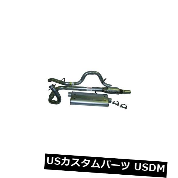 輸入マフラー Crown Automotive 52018933Kエキゾーストキットは97-00 TJラングラーに適合 Crown Automotive 52018933K Exhaust Kit Fits 97-00 TJ Wrangler