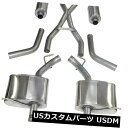 輸入マフラー Corsa Performance 14459BLK Sport Cat-Back Exhaust System Fits 11-19 Duran...
