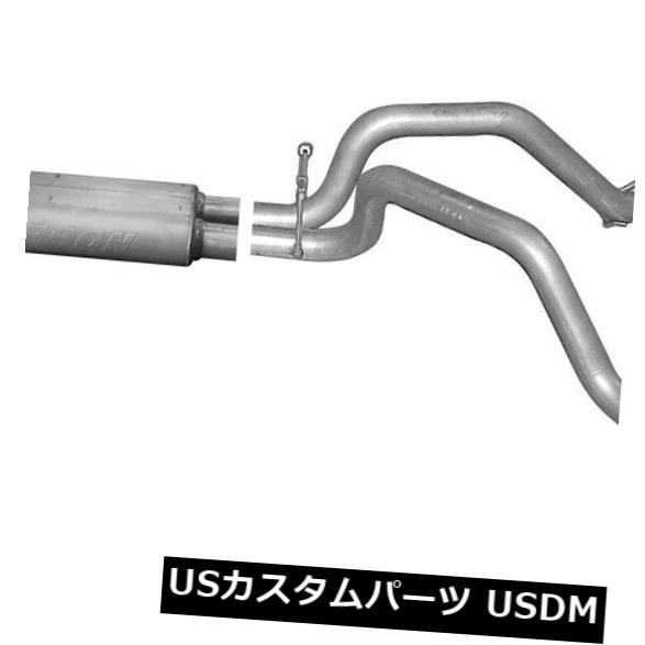 輸入マフラー ギブソンパフォーマンス65658キャットバックデュアルエクストリームエキゾースト Gibson Performance 65658 Cat-Back Dual Extreme Exhaust