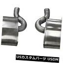 輸入マフラー Corsa Performance 14786BLK Sport Axle-Back Exhaust System Fits 16-19 Cama...