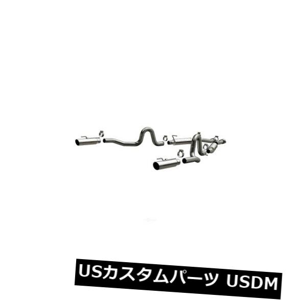 Exhaust System Kit-Competition Series Stainless Cat-Back System fits Mustang V8カテゴリ輸入マフラー状態新品メーカーFord車種Mustang発送詳細送料一律 1000円（※北海道、沖縄、離島は省く）商品詳細輸入商品の為、英語表記となります。 Condition: New Warranty: 1 Year Life Cycle Status Code: 2 Quantity: 1 Engineering Name: Exhaust System SKU: MAG15673 UN/SPSC Description - 80: 25173700 Brand: Magnaflow Exhaust Pipe Material: Stainless Steel Manufacturer Part Number: 15673 Remanufactured Part: N Exhaust Pipe Maximum Diameter (in): 2.5 IN REF: N Core Return Days to Expiry: 0 MSDS Required Flag: N Product Description - Short - 20: Cat-Back Label Description - 80: Cat-Back Exhaust Component Mount Type: Uses Factory Hangers Maximum Cases per Pallet Layer: 1 Product Description - Invoice - 40: Exhaust System Product Description - Abbreviated - 12: ExhSystem Exhaust System Type: Cat-Back National Popularity Code: A Life Cycle Status Description: Available to Order Emission Code: 1 Exhaust Pipe Minimum Diameter (in): 2.5 IN UPC: 841380004826※以下の注意事項をご理解頂いた上で、ご入札下さい※■海外輸入品の為、NC,NRでお願い致します。■フィッテングや車検対応の有無については、基本的に画像と説明文よりお客様の方にてご判断をお願いしております。■USパーツは国内の純正パーツを取り外した後、接続コネクタが必ずしも一致するとは限らず、加工が必要な場合もございます。■輸入品につき、商品に小傷やスレなどがある場合がございます。■大型商品に関しましては、配送会社の規定により個人宅への配送が困難な場合がございます。その場合は、会社や倉庫、最寄りの営業所での受け取りをお願いする場合がございます。■大型商品に関しましては、輸入消費税が課税される場合もございます。その場合はお客様側で輸入業者へ輸入消費税のお支払いのご負担をお願いする場合がございます。■取付並びにサポートは行なっておりません。また作業時間や難易度は個々の技量に左右されますのでお答え出来かねます。■取扱い説明書などは基本的に同封されておりません。■商品説明文中に英語にて”保障”に関する記載があっても適応はされませんので、ご理解ください。■商品の発送前に事前に念入りな検品を行っておりますが、運送状況による破損等がある場合がございますので、商品到着次第、速やかに商品の確認をお願いします。■到着より7日以内のみ保証対象とします。ただし、取り付け後は、保証対象外となります。■商品の配送方法や日時の指定頂けません。■お届けまでには、2〜3週間程頂いております。ただし、通関処理や天候次第で多少遅れが発生する場合もあります。■商品落札後のお客様のご都合によるキャンセルはお断りしておりますが、落札金額の30％の手数料をいただいた場合のみお受けする場合があります。■他にもUSパーツを多数出品させて頂いておりますので、ご覧頂けたらと思います。■USパーツの輸入代行も行っておりますので、ショップに掲載されていない商品でもお探しする事が可能です!!お気軽にお問い合わせ下さい。&nbsp;