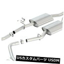 輸入マフラー Borla 140685 Sタイプキャットバックエキゾーストシステムは15-19 300の充電器に適合 Borla 140685 S-Type C...