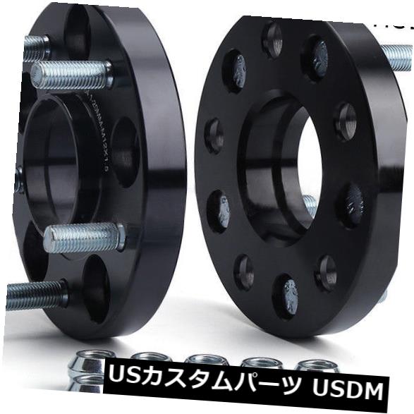 スペーサー 5x4.5 5x114.3mm 12 * 1.5を造るLexus Hubcentricの車輪のスペーサのために合う2PC 20MM 2PC 20MM Fit for Lexus Hubcentric Wheel Spacers Forged 5x4.5 5x114.3mm 12*1.5