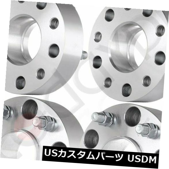 スペーサー ダッジラム1500デュランゴダコタ用4個50mmハブセントリック9/16スタッドホイールスペーサー 4Pcs 50mm Hubcentric 9/16 Studs Wheel Spacers For Dodge Ram 1500 Durango Dakota