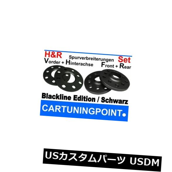 スペーサー H＆amp; rホイールスペーサーフロント+リアシートレオンタイプ1M 10 / 16mmブラック H&r Wheel Spacer Front+Rear Seat Leon Type 1M 10/16mm Black