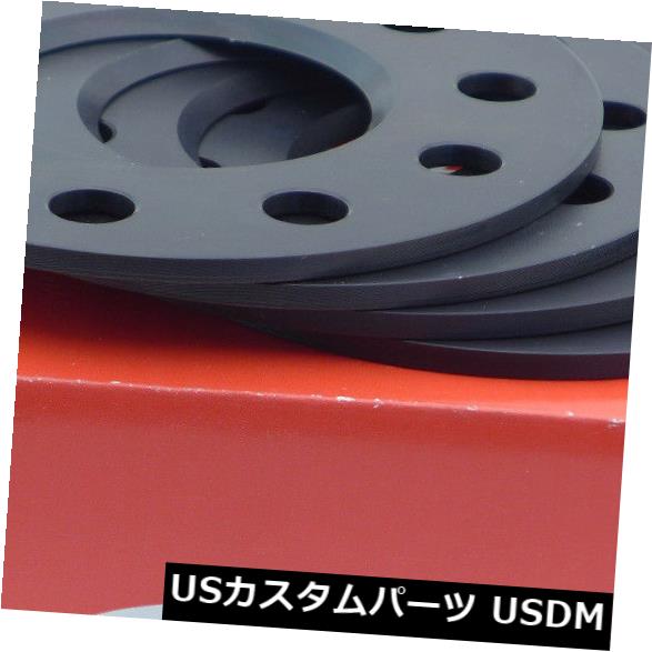 スペーサー Eibachホイールスペーサーフロントアクスル+リア10mm Lk：108/4 Mz57mmブラックS90-1-05-010-b Eibach Wheel Spacer Front Axle + Rear 10mm Lk: 108/4 Mz57mm Black S90-1-05-010-b