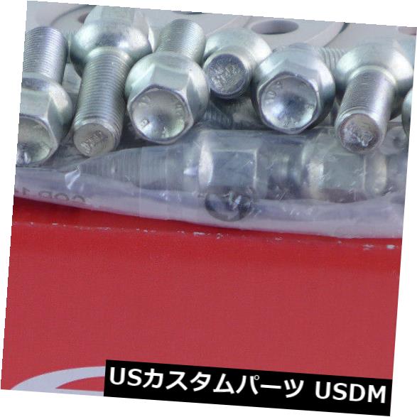 スペーサー Eibachホイールスペーサーフロントアクスル+リア10mm Lk：100/4 Mz：57mmシルバー+ボルトSi Eibach Wheel Spacer Front Axle + Rear 10mm Lk: 100/4 Mz : 57mm Silver + Bolts Si