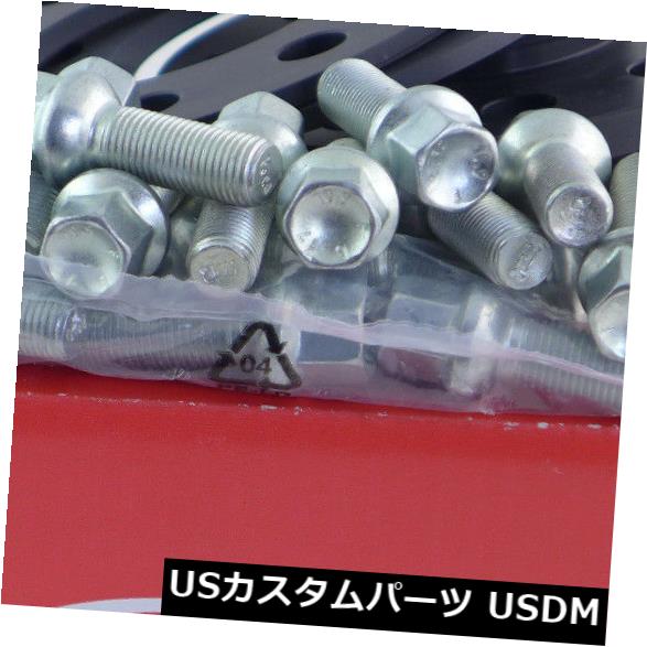 スペーサー Eibachホイールスペーサーフロントアクスル+リアアクスルABE 10 / 40mm Lk：120/5 Mz：72,5黒 Eibach Wheel Spacer Front Axle + Rear Axle ABE 10/40mm Lk: 120/5 Mz : 72,5 Black