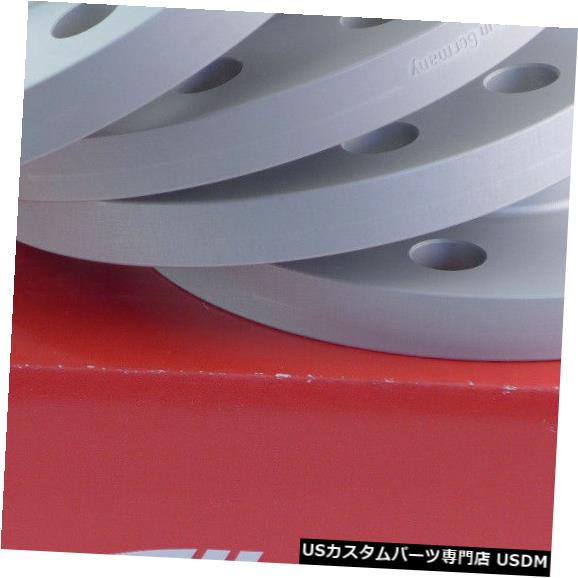 ワイドトレッドスペーサー Eibachホイールスペーサーフロントアクスル+リアABE 24 / 32mm Lk：100/4 Mz：56,5mmシルバー Eibach Wheel Spacer Front Axle + Rear ABE 24/32mm Lk: 100/4 Mz : 56,5mm Silver