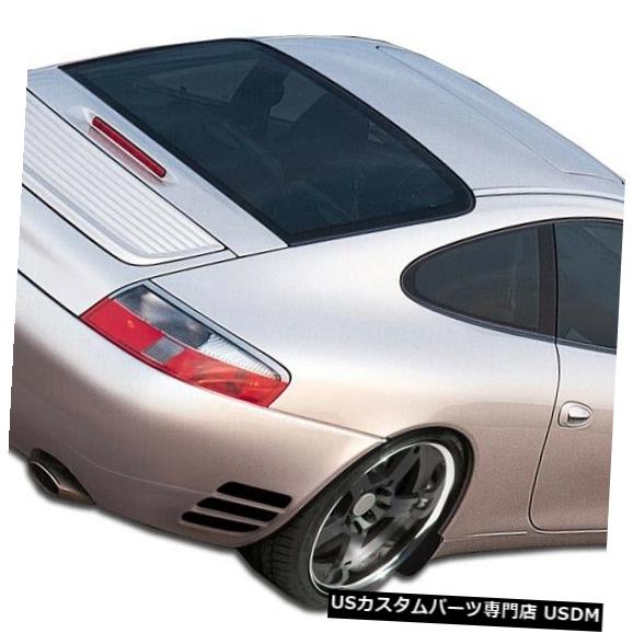 Rear Body Kit Bumper 99-04ポルシェ996ターボルックデュラフレックスリアボディキットバンパー 107076 99-04 Porsche 996 Turbo Look Duraflex Rear Body Kit Bumper 107076