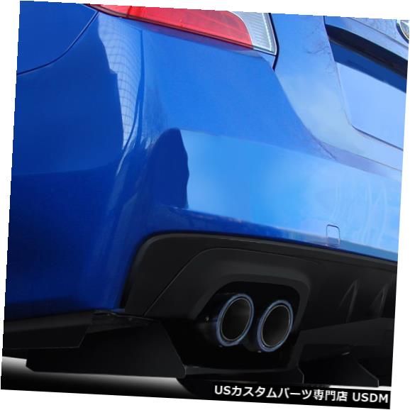 Rear Body Kit Bumper 15-18スバルWRX VRSデュラフレックスリアバンパーリップボディキット!!! 113471 15-18 Subaru WRX VRS Duraflex Rear Bumper Lip Body Kit!!! 113471