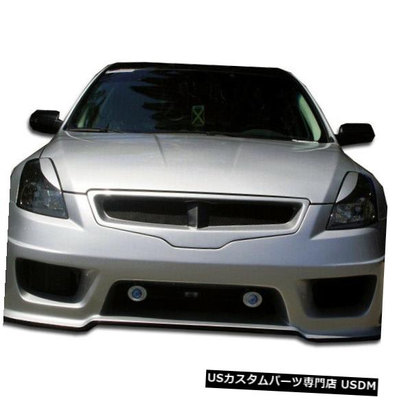 07-09 Fits Nissan Altima 4DR Sigma Duraflex Front Body Kit Bumper!!! 105682カテゴリFront Body Kit Bumper状態新品メーカーNissan車種Altima発送詳細送料一律 1000円（※北海道、沖縄、離島は省く）商品詳細輸入商品の為、英語表記となります。 Condition: New Placement on Vehicle: Front Part Type: Front Bumper Fitment Type:: Direct Replacement Surface Finish: Black Protective Coating Brand: Duraflex Warranty: Other Manufacturer: Extreme Dimensions Free Shipping Insurance: Must Sign as Damaged if Damaged Manufacturer Part Number: 105682 UPC: Does not apply※以下の注意事項をご理解頂いた上で、ご入札下さい※■海外輸入品の為、NC,NRでお願い致します。■フィッテングや車検対応の有無については、基本的に画像と説明文よりお客様の方にてご判断をお願いしております。■USパーツは国内の純正パーツを取り外した後、接続コネクタが必ずしも一致するとは限らず、加工が必要な場合もございます。■輸入品につき、商品に小傷やスレなどがある場合がございます。■大型商品に関しましては、配送会社の規定により個人宅への配送が困難な場合がございます。その場合は、会社や倉庫、最寄りの営業所での受け取りをお願いする場合がございます。■大型商品に関しましては、輸入消費税が課税される場合もございます。その場合はお客様側で輸入業者へ輸入消費税のお支払いのご負担をお願いする場合がございます。■取付並びにサポートは行なっておりません。また作業時間や難易度は個々の技量に左右されますのでお答え出来かねます。■取扱い説明書などは基本的に同封されておりません。■商品説明文中に英語にて”保障”に関する記載があっても適応はされませんので、ご理解ください。■商品の発送前に事前に念入りな検品を行っておりますが、運送状況による破損等がある場合がございますので、商品到着次第、速やかに商品の確認をお願いします。■到着より7日以内のみ保証対象とします。ただし、取り付け後は、保証対象外となります。■商品の配送方法や日時の指定頂けません。■お届けまでには、2〜3週間程頂いております。ただし、通関処理や天候次第で多少遅れが発生する場合もあります。■商品落札後のお客様のご都合によるキャンセルはお断りしておりますが、落札金額の30％の手数料をいただいた場合のみお受けする場合があります。■他にもUSパーツを多数出品させて頂いておりますので、ご覧頂けたらと思います。■USパーツの輸入代行も行っておりますので、ショップに掲載されていない商品でもお探しする事が可能です!!お気軽にお問い合わせ下さい。&nbsp;