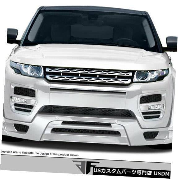 Front Body Kit Bumper 12-15ランドローバーイヴォークAF-1エアロ機能フロントバンパーアドオンボディキット108733 12-15 Land Rover Evoque AF-1 Aero Function Front Bumper Add On Body Kit 108733