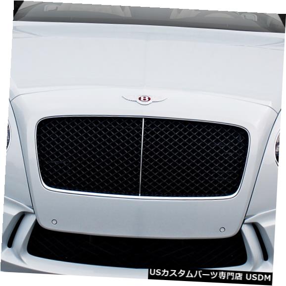 Front Body Kit Bumper 11-16 Bentley Continental GT Eros V.1 Duraflexフロントバンパーリップボディキット！ 113954 11-16 Bentley Continental GT Eros V.1 Duraflex Front Bumper Lip Body Kit! 113954