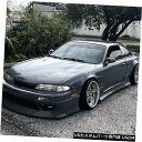 Front Body Kit Bumper 95-96は日産240SX DM3スタイルKBDウレタンフロントボディキットバンパーに適合!!! 37-6077 95-96 Fits Nissan 240SX DM3 Style KBD Urethane Front Body Kit Bumper!!! 37-6077(2)