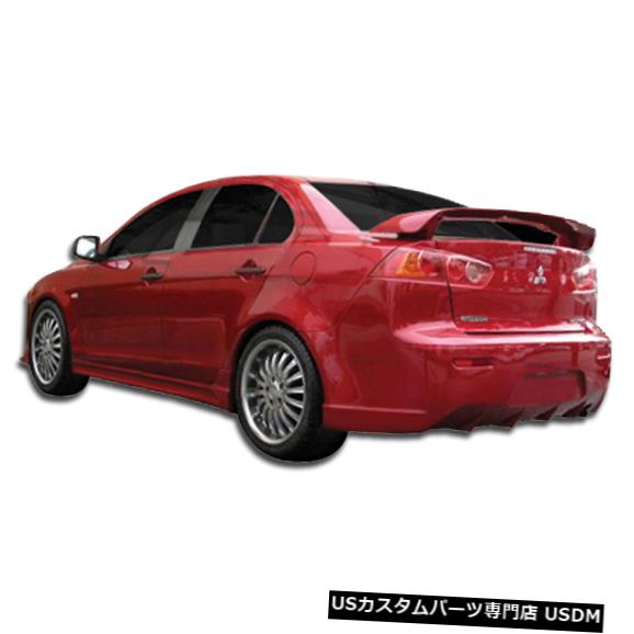 Rear Bumper 08-17三菱ランサーC-1デュラフレックスリアボディキットバンパー!!! 106419 08-17 Mitsubishi Lancer C-1 Duraflex Rear Body Kit Bumper!!! 106419