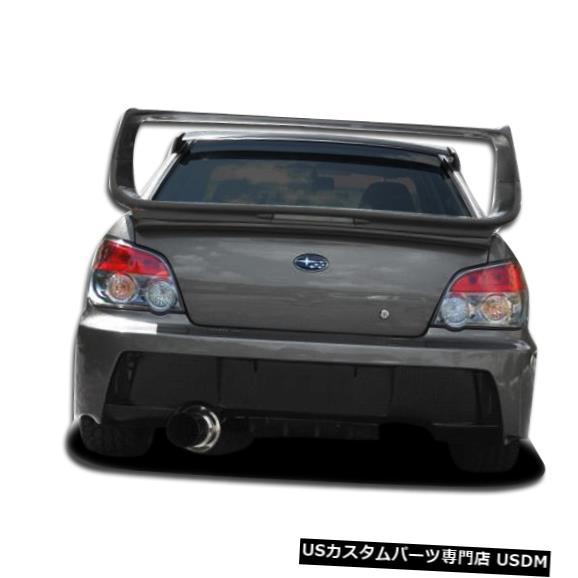 Rear Bumper 04-07スバルインプレッサ4DR Z-Speed Duraflexリアボディキットバンパー!!! 104168 04-07 Subaru Impreza 4DR Z-Speed Duraflex Rear Body Kit Bumper!!! 104168