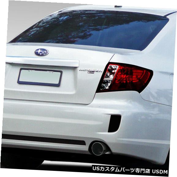 Rear Bumper 08-11スバルインプレッサSTIルックデュラフレックスリアボディキットバンパー!!! 108759 08-11 Subaru Impreza STI Look Duraflex Rear Body Kit Bumper!!! 108759