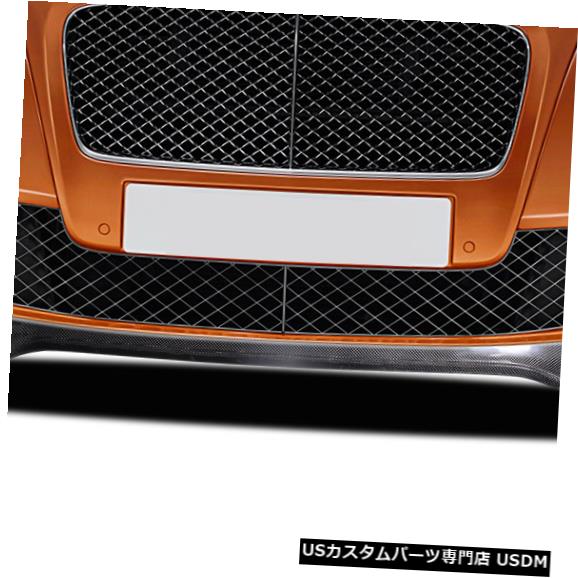 Front Bumper 12-15ベントレーコンチネンタルGT AF-1エアロファンクションフロントバンパーリップボディキット113735 12-15 Bentley Continental GT AF-1 Aero Function Front Bumper Lip Body Kit 113735