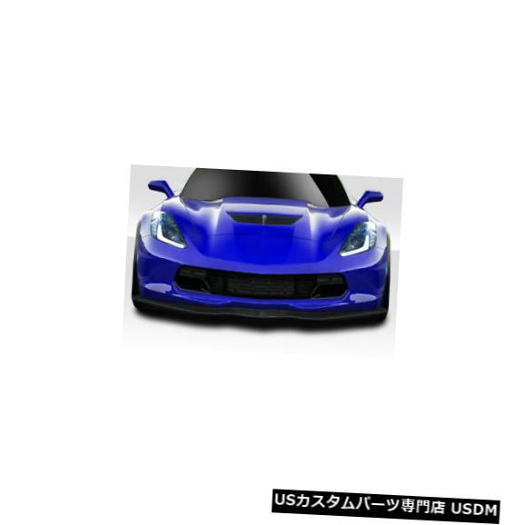 Front Bumper 14-19シボレーコルベットGMX Duraflexフロントバンパーリップボディキット!!! 114612 14-19 Chevrolet Corvette GMX Duraflex Front Bumper Lip Body Kit!!! 114612
