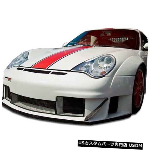 Front Bumper 02-04ポルシェ996 GT3 RSR Duraflexフロントバンパーリップワイドボディキット!!! 105407 02-04 Porsche 996 GT3 RSR Duraflex Front Bumper Lip Wide Body Kit!!! 105407