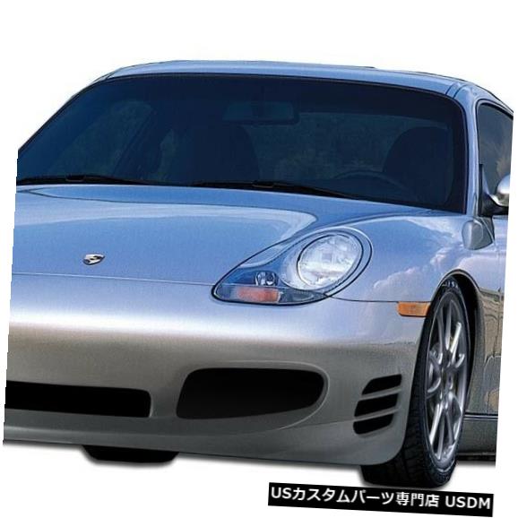 Front Bumper 99-01ポルシェ996ターボルックデュラフレックスフロントボディキットバンパー 107075 99-01 Porsche 996 Turbo Look Duraflex Front Body Kit Bumper 107075