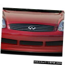Front Bumper 03-07 Infiniti G Coupe GT500 Duraflexフロントバンパーリップワイドボディキット108504に適合 03-07 Fits Infiniti G Coupe GT500 Duraflex Front Bumper Lip Wide Body Kit 108504(2)