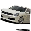 Spoiler 03-04インフィニティG35セダンヒドリKBDウレタンフロントボディキットバンパーに適合! 37-2251 03-04 Fits Infini...