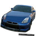 Spoiler 03-08日産350Z GT-R Duraflexフロントボディキットバンパーに適合!!! 105901 03-08 Fits Nissan 3...