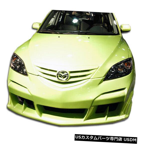 Spoiler 04-09マツダマツダ3 HBレイヴンデュラフレックスフロントボディキットバンパー!!! 100566 04-09 Mazda Mazda 3 HB Raven Duraflex Front Body Kit Bumper!!! 100566