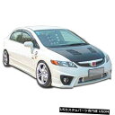 Spoiler 06-11ホンダシビック4DRマドックスデュラフレックスフロントボディキットバンパー!!! 106928 06-11 Honda Civic 4...