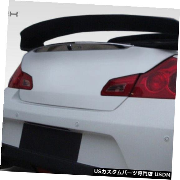 Fenders 07-13 Infiniti G Sedan Elite Duraflex Body Kit-Wing / Spoilに適合 er !!! 107669 07-13 Fits Infiniti G Sedan Elite Duraflex Body Kit-Wing/Spoiler!!! 107669
