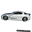 Side Skirts Body Kit 04-11マツダRX8 Velocity Duraflexサイドスカートボディキット!!! 102300 04-11 ...