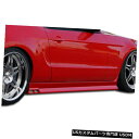 Side Skirts Body Kit 05-14フォードマスタングレーサー3 Duraflexサイドスカートボディキット!!! 105990 05-14 F...