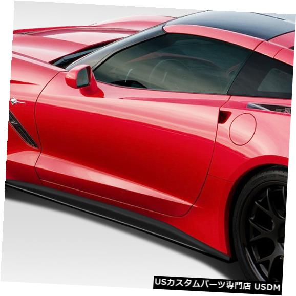 Side Skirts Body Kit 14-18シボレーコルベットGTコンセプトDuraflexサイドスカートスプリッターボディキット112362 14-18 Chevy Corvette GT Concept Duraflex Side Skirts Splitter Body Kit 112362