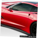 Side Skirts Body Kit 14-18シボレーコルベットサンダーボルトデュラフレックスサイドスカートボディキット!!! 112368 14-18 ...
