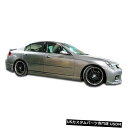 Side Skirts Body Kit 03-04適合Infiniti G Sedan 4DR GT Comp Duraflexサイドスカートボディキット100472 03-04 Fits Infiniti G Sedan 4DR GT Comp Duraflex Side Skirts Body Kit 100472