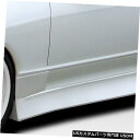 Side Skirts Body Kit 89-94は日産スカイライン2DR Vスピードデュラフレックスサイドスカートボディキットに適合!!! 113563 8...