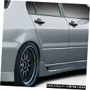 Side Skirts Body Kit 02-07三菱ランサートラックスターズデュラフレックスサイドスカートボディキット!!! 114665 02-07 Mitsubishi Lancer Trackstars Duraflex Side Skirts Body Kit!!! 114665