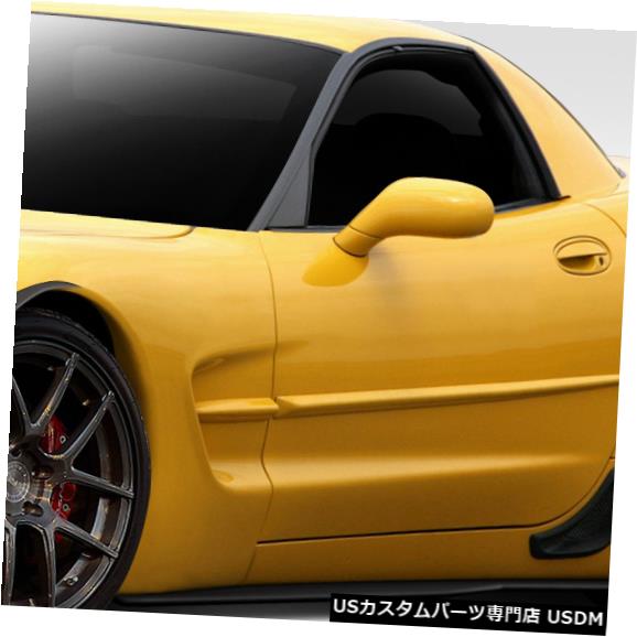 Side Skirts Body Kit 97-04シボレーコルベットスティングレイZ Duraflexサイドスカートボディキット!!! 112339 97-04 Chevrolet Corvette Stingray Z Duraflex Side Skirts Body Kit!!! 112339