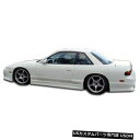 Side Skirts Body Kit 89-94は日産240SX M-1 Duraflexサイドスカートボディキットに適合!!! 100870 89-94 ...