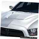ボンネット 11-14ダッジチャージャーSRTルックデュラフレックスボディキット-フード!!! 108039 11-14 Dodge Charger SRT L...