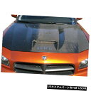 ボンネット 06-10ダッジチャージャーSRTルックカーボンファイバークリエーションズボディキット-フード!!! 104748 06-10 Dodge Char...