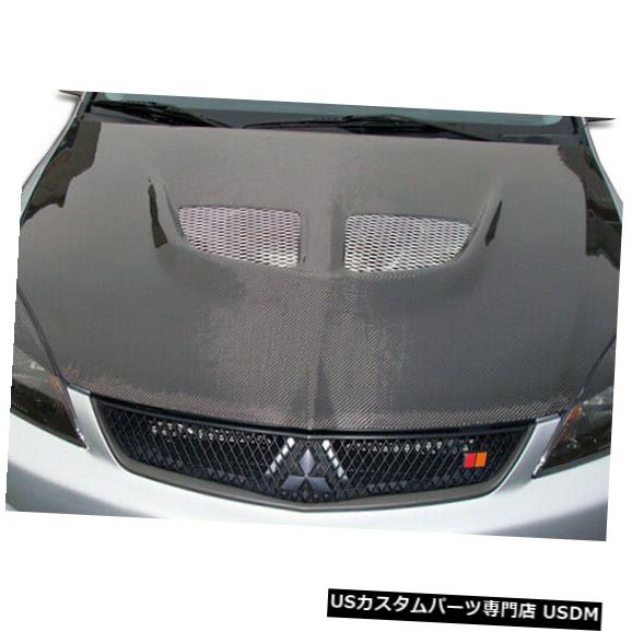 絶対一番安い ボンネット 04 07三菱ランサーevoカーボンファイバークリエーションズボディキット フード 04 07 Mitsubishi Lancer Evo Carbon Fiber Creations Body Kit Hood 新品 Muaythai Sport