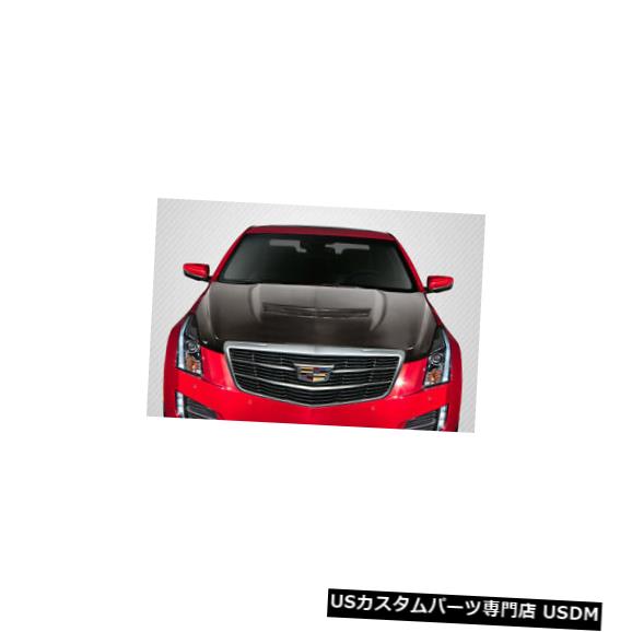 ボンネット 13-19キャデラックATS Vルックカーボンファイバークリエーションズボディキット-フード!!! 115376 13-19 Cadillac ATS V Look Carbon Fiber Creations Body Kit- Hood!!! 115376