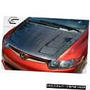 ボンネット 06-11ホンダシビック2DRサーキットカーボンファイバークリエーションズボディキット-フード!!! 103131 06-11 Honda Civi...