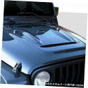 ボンネット 97-06ジープラングラーw /ハイライン熱低減Duraflexボディキット-フード!!! 108805 97-06 Jeep Wrangler w...