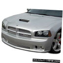 ボンネット 06-10ダッジチャージャーSRTルックデュラフレックスボディキット-フード!!! 104773 06-10 Dodge Charger SRT L...