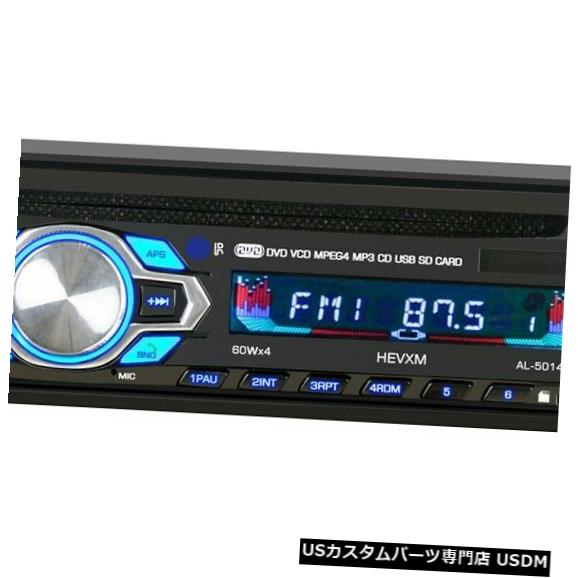 In-Dash 1ディンカーDVD CD MP3プレーヤーBT USB / AUX / SDオーディオFMラジオインダッシュステレオAE 1 Din Car DVD CD MP3 Player BT USB/AUX/SD Audio FM Radio In-dash Stereo AE